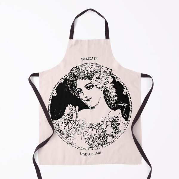 Item preview, Tender as a bomb, smiling girl, self-confident and feminist designed and sold by TheLocoShop.