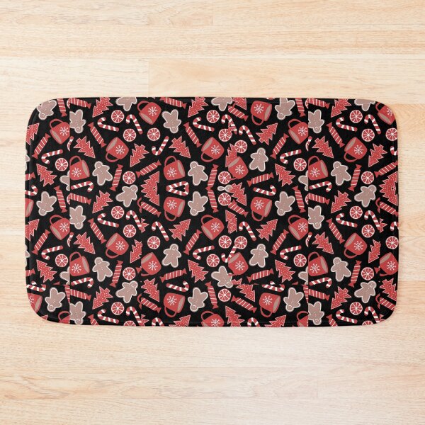 Item preview, Dark Christmas patterns designed and sold by ZawadiNest ,.