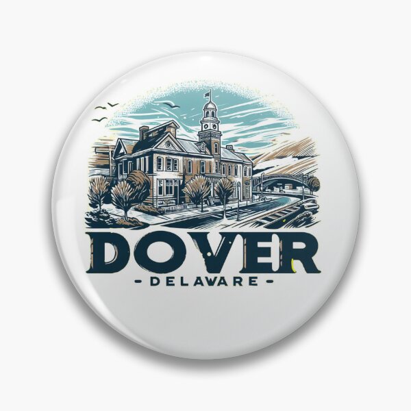 Item preview, Dover, Delaware, Watercolor Illustration designed and sold by PaintMeWorld.
