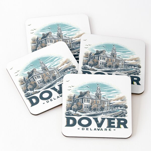 Item preview, Dover, Delaware, Watercolor Illustration designed and sold by PaintMeWorld.