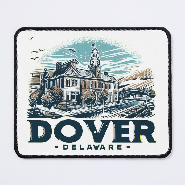 Item preview, Dover, Delaware, Watercolor Illustration designed and sold by PaintMeWorld.