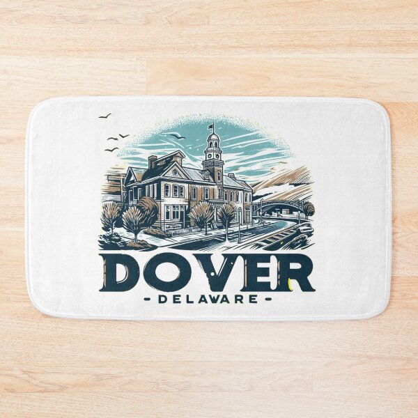 Item preview, Dover, Delaware, Watercolor Illustration designed and sold by PaintMeWorld.
