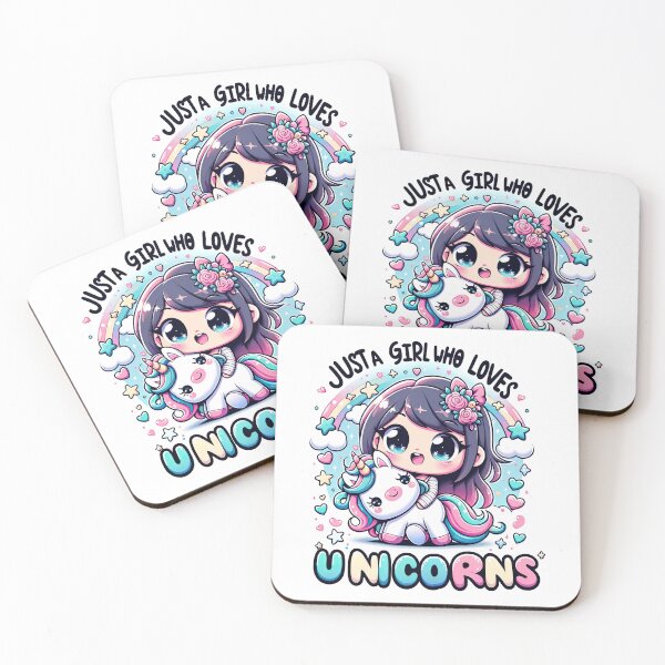 Item preview, Girl's Magical Unicorn Love designed and sold by MAPDDesigns.