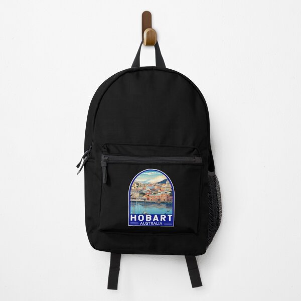 Item preview, Hobart Australia Travel Art Emblem designed and sold by KrisSidDesigns.