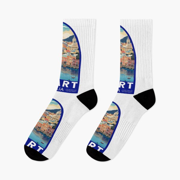 Item preview, Hobart Australia Travel Art Emblem designed and sold by KrisSidDesigns.