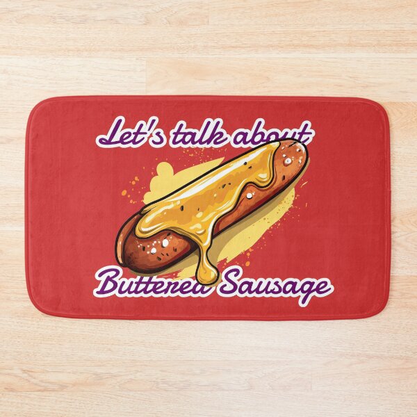 Item preview, Lets talk about buttered sausage designed and sold by obstinator.