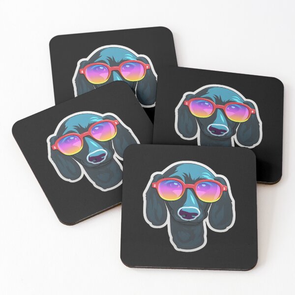 Item preview, Silly Glasses Dachshund designed and sold by CUTEDOGGIEZ.