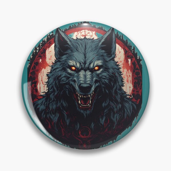 Item preview, A warewolf in a full moon designed and sold by Metalsaga.