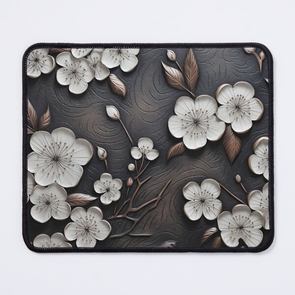 Item preview, Leather Cherry Blossom embossed print designed and sold by dcrc.