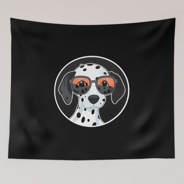 Artikelvorschau, Dalmatiner Mit Cooler Sonnenbrille entworfen und verkauft von CUTEDOGGIEZ.