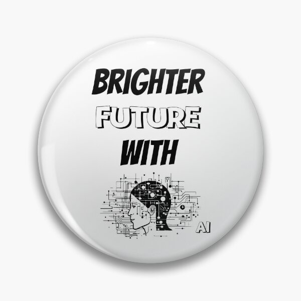 Item preview, Brighter Future With AI Design designed and sold by JAMTEESHOP.