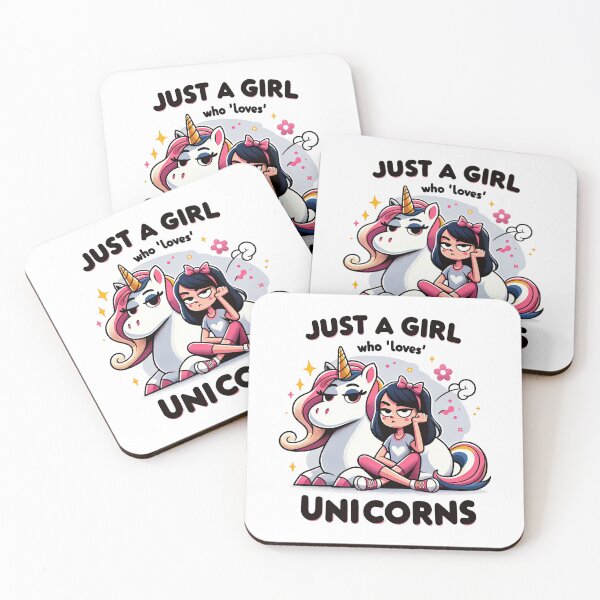 Item preview, Girl's Magical Unicorn Love designed and sold by MAPDDesigns.