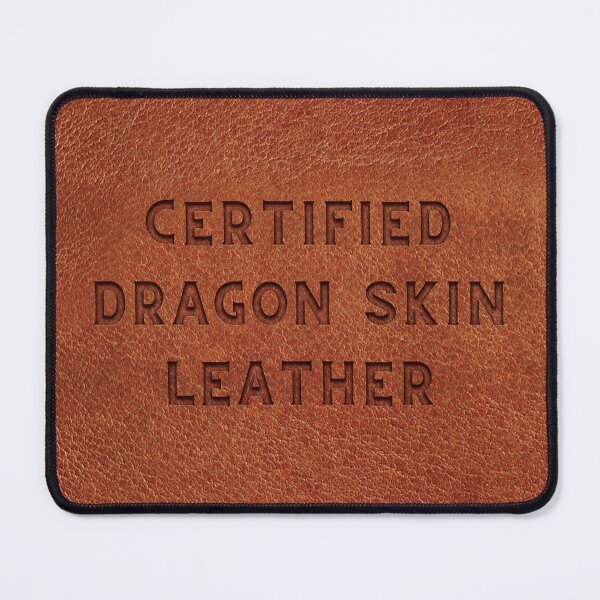Item preview, Dragon Skin Leather Fantasy Books Fan designed and sold by popanato.