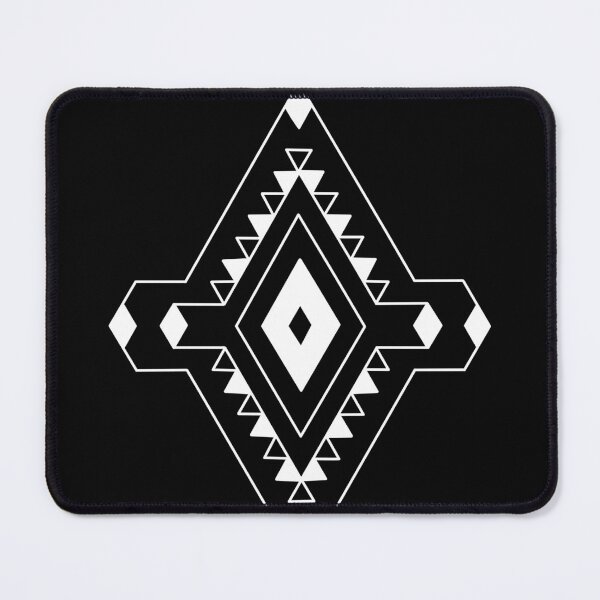 Item preview, Romanian folk inspired design white designed and sold by CreativeSpiral.