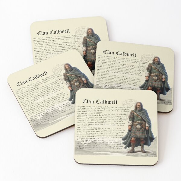 Artikelvorschau, Clan Caldwell schottische Geschichte entworfen und verkauft von BagTown Clans.