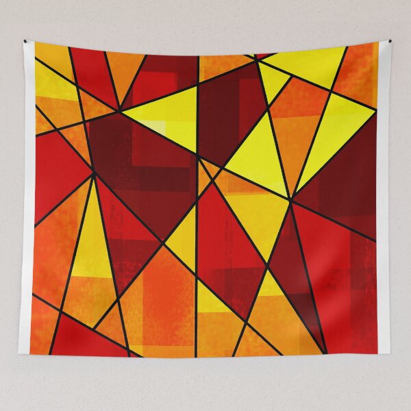 Item preview, Abstract Red and Yellow  designed and sold by Andrew  Hitchen.