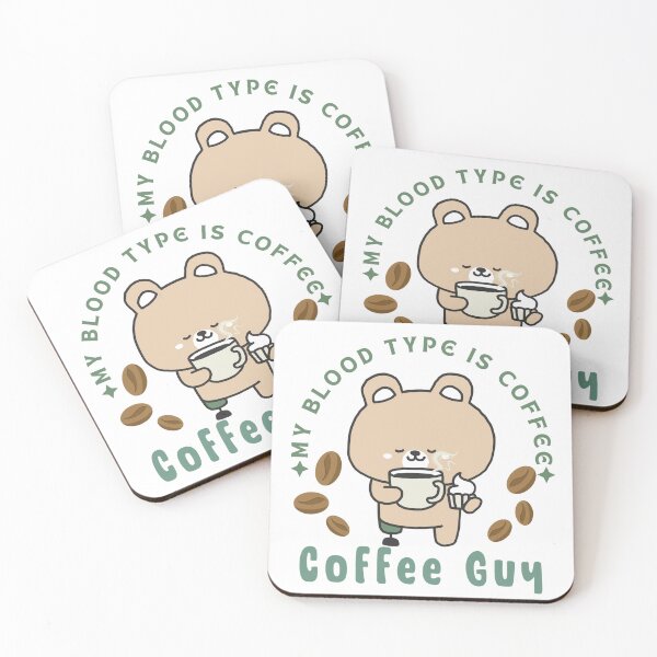 Item preview, my blood type is coffee  designed and sold by Taloory.