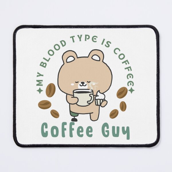 Item preview, my blood type is coffee designed and sold by Taloory.