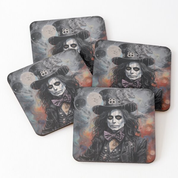 Item preview, Mad, Painted, Face in a Top Hat designed and sold by PipPeach.