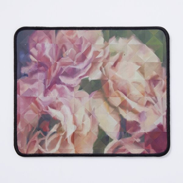 Item preview, Floral Original Geometric  Oil Painting designed and sold by RainbowShop.