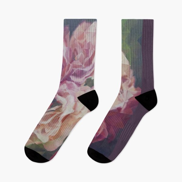 Item preview, Floral Original Geometric  Oil Painting designed and sold by RainbowShop.
