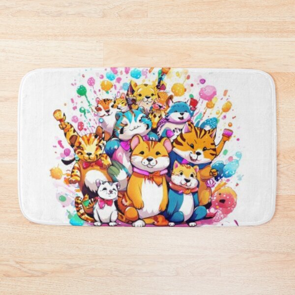 Item preview, Cute pets Partying designed and sold by Art Genix.