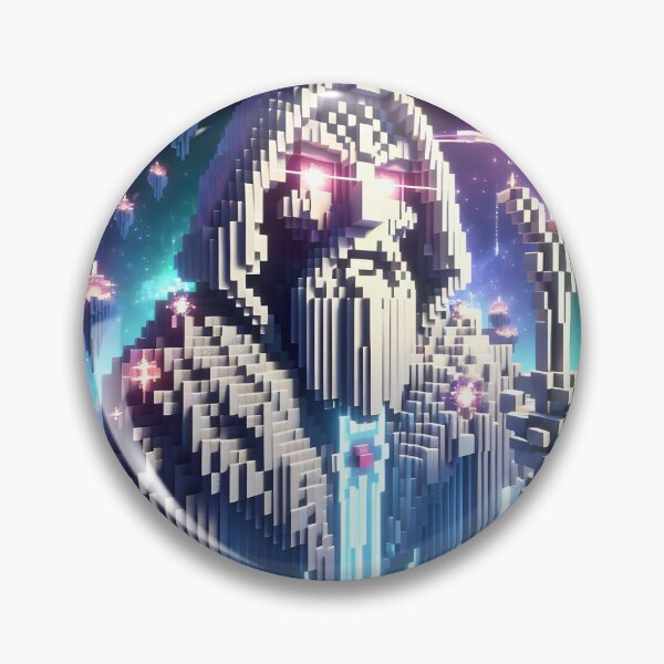 Item preview, Prismal Crafter: Arquitecto del Cosmos (Pixel Art) designed and sold by ShePrompts.