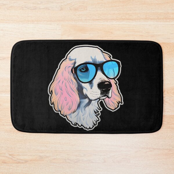 Artikelvorschau, Englischer Setter Mit Cooler Sonnenbrille entworfen und verkauft von CUTEDOGGIEZ.