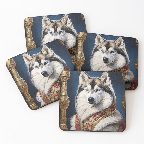 Item preview, royal dog 009 tileartwork designed and sold by tileartwork.
