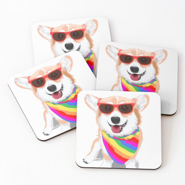 Item preview, Colorful Corgi designed and sold by vietbaboon.