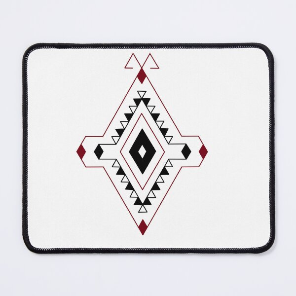 Item preview, Romanian folk inspired design red&black designed and sold by CreativeSpiral.