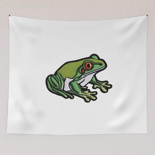 Item preview, Cool Frog on Patches designed and sold by Ruslanov7.