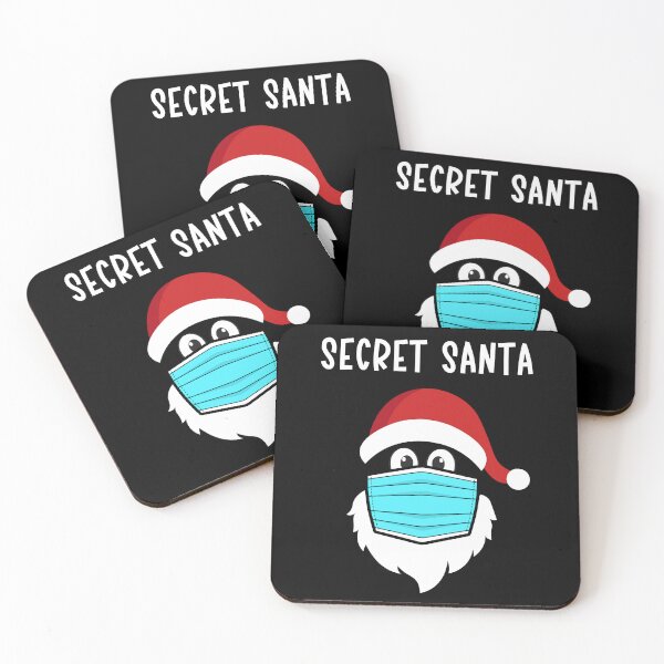 Item preview, Secret Santa in a Surgical Mask, Surgeon Santa, Funny Santa, Nurse Funny, Surgeon Funny, For Healthcare Professionals designed and sold by Anniko Art Studio.