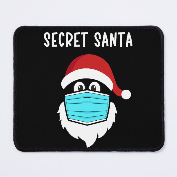 Item preview, Secret Santa in a Surgical Mask, Surgeon Santa, Funny Santa, Nurse Funny, Surgeon Funny, For Healthcare Professionals designed and sold by Anniko Art Studio.