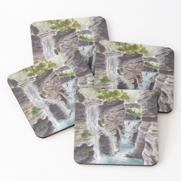 Item preview, Watkins Glen NY State Park - Gorge Trail Waterfall  designed and sold by srsig designs.