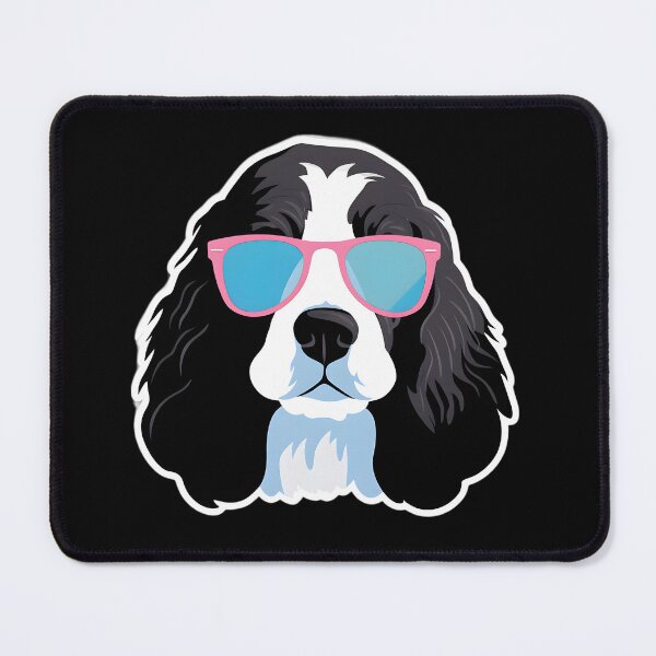 Artikelvorschau, English Springer Spaniel Mit Cooler Sonnenbrille entworfen und verkauft von CUTEDOGGIEZ.