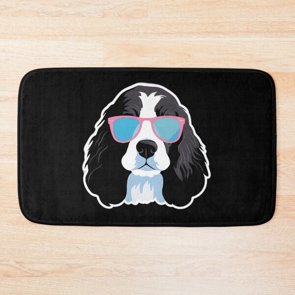 Artikelvorschau, English Springer Spaniel Mit Cooler Sonnenbrille entworfen und verkauft von CUTEDOGGIEZ.