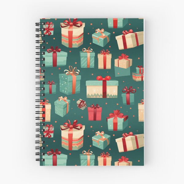 Item preview, Christmas seamless pattern gift, parcel and packages designed and sold by mliotard.