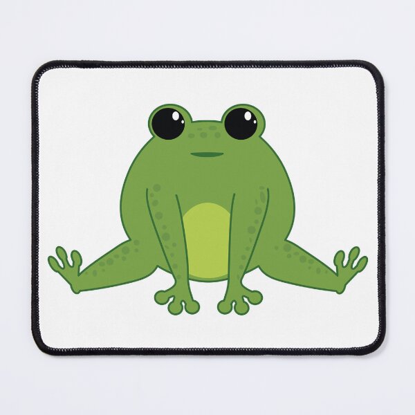 Item preview, Funny green cartoon cute thick frog designed and sold by NataliaVVV.