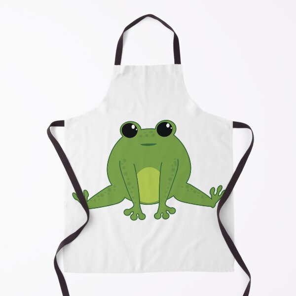 Item preview, Funny green cartoon cute thick frog designed and sold by NataliaVVV.