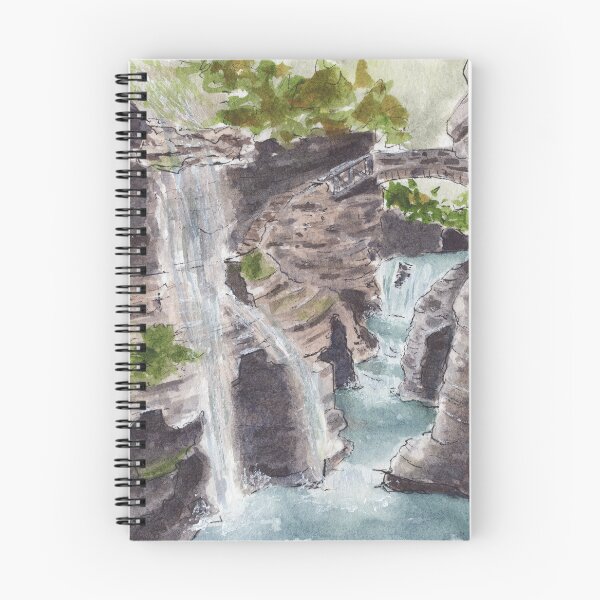 Artikelvorschau, Watkins Glen NY State Park – Gorge Trail Wasserfall entworfen und verkauft von srsig designs.
