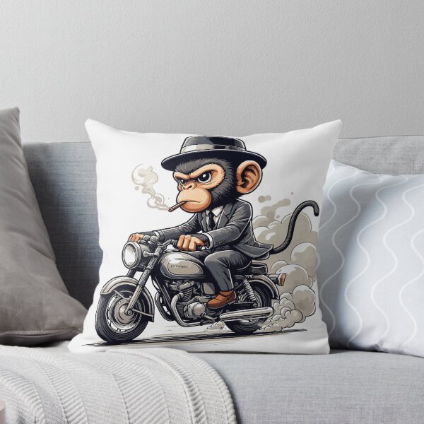Item preview, Monkey on a motorcycle designed and sold by FshpDeutschland.
