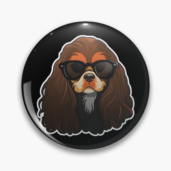 Artikelvorschau, Englischer Toy Spaniel Mit Cooler Sonnenbrille entworfen und verkauft von CUTEDOGGIEZ.