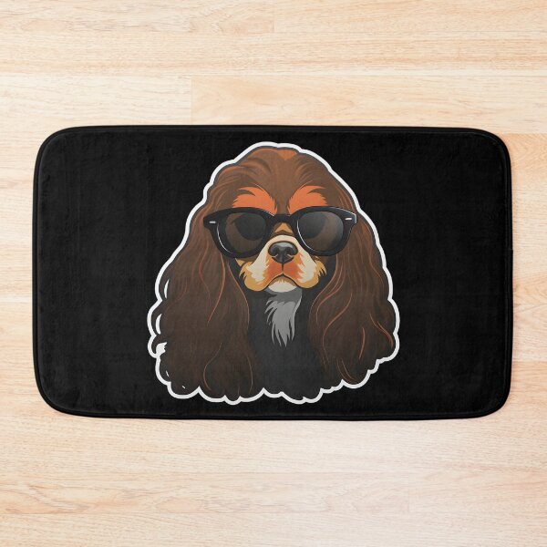 Artikelvorschau, Englischer Toy Spaniel Mit Cooler Sonnenbrille entworfen und verkauft von CUTEDOGGIEZ.