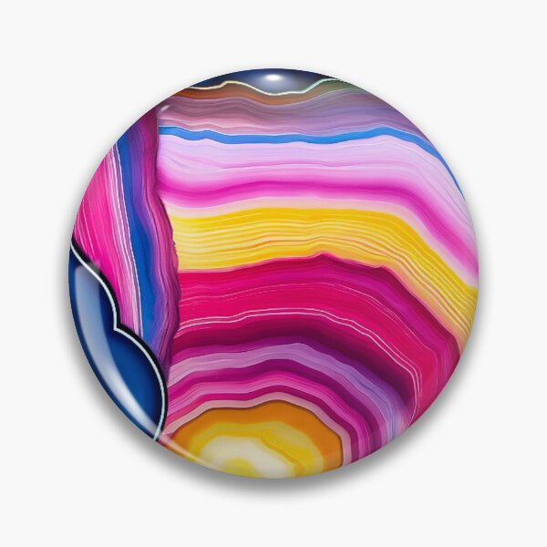 Item preview, Rainbow agate inspired design I designed and sold by TheLandsOfMagic.
