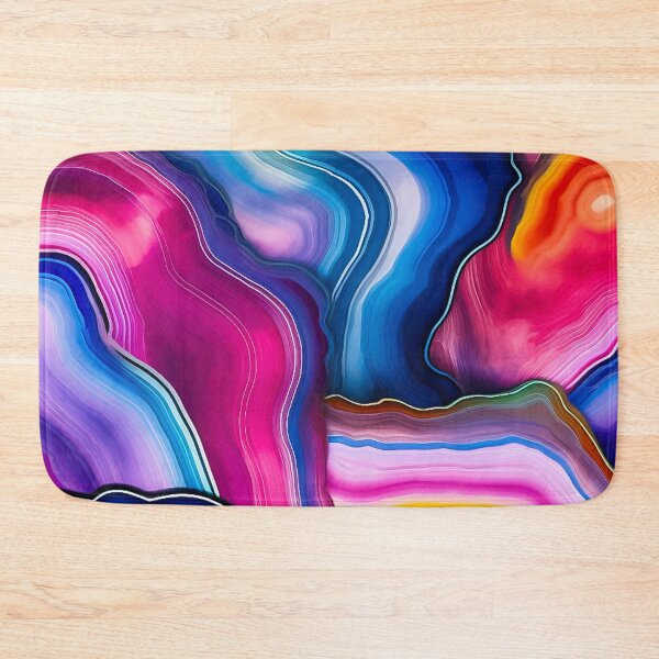 Item preview, Rainbow agate inspired design I designed and sold by TheLandsOfMagic.