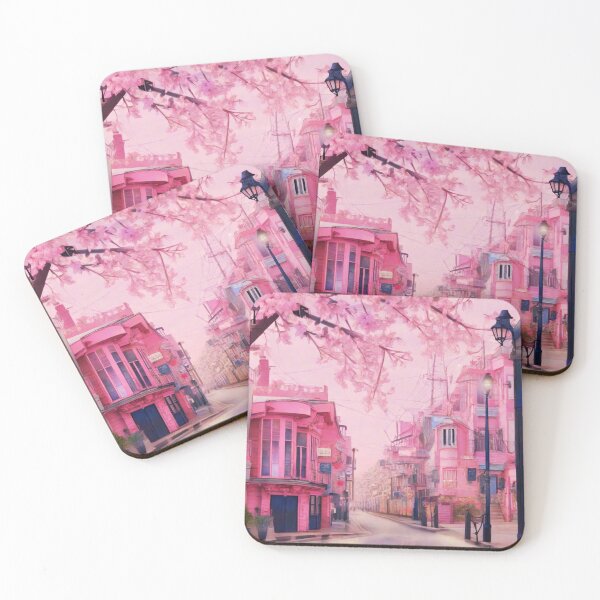 Item preview, Apple Blossom Pink Street designed and sold by Frame of Mind .