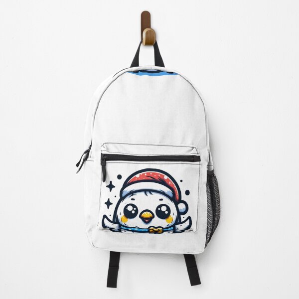 Artikelvorschau, Kawaii süßes Huhn im Van-Gogh-Sternennacht-Stil für Weihnachten entworfen und verkauft von CandyDroidMerch.