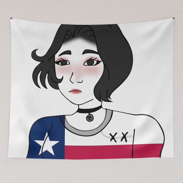 Item preview, Doomer Girl Wojak - Texas designed and sold by AztecaPixels.