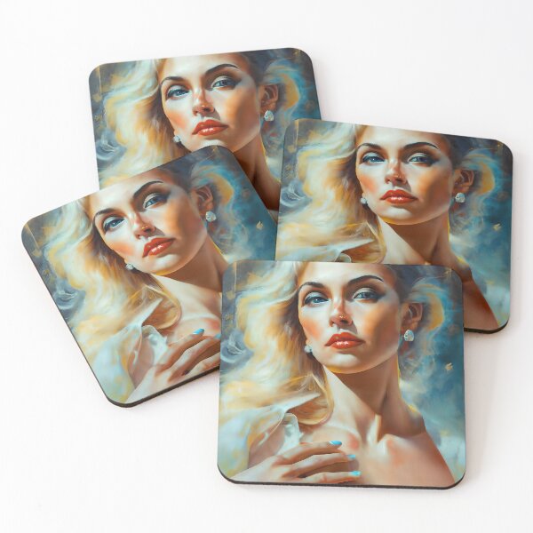 Item preview, Retrato de rubia caliente designed and sold by Lefteris Betsis.